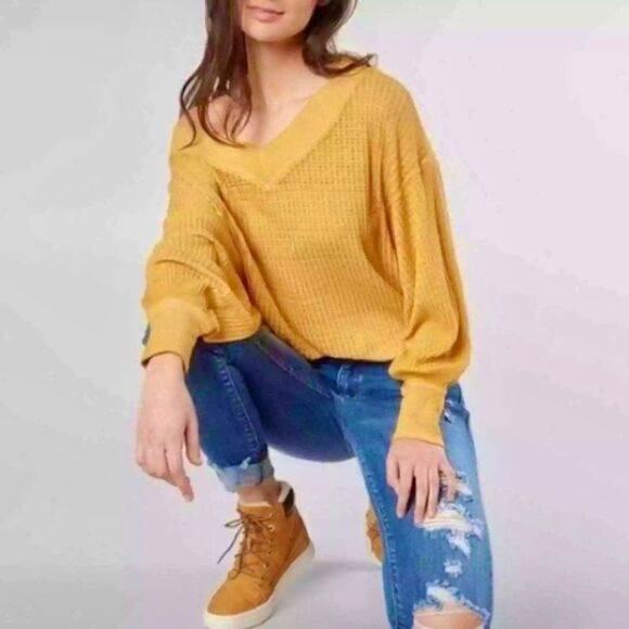 Free People We The Free South Side Thermal Top - Picture 3 of 8